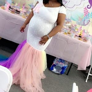 Baby shower or maternity photo dress 💕🎉